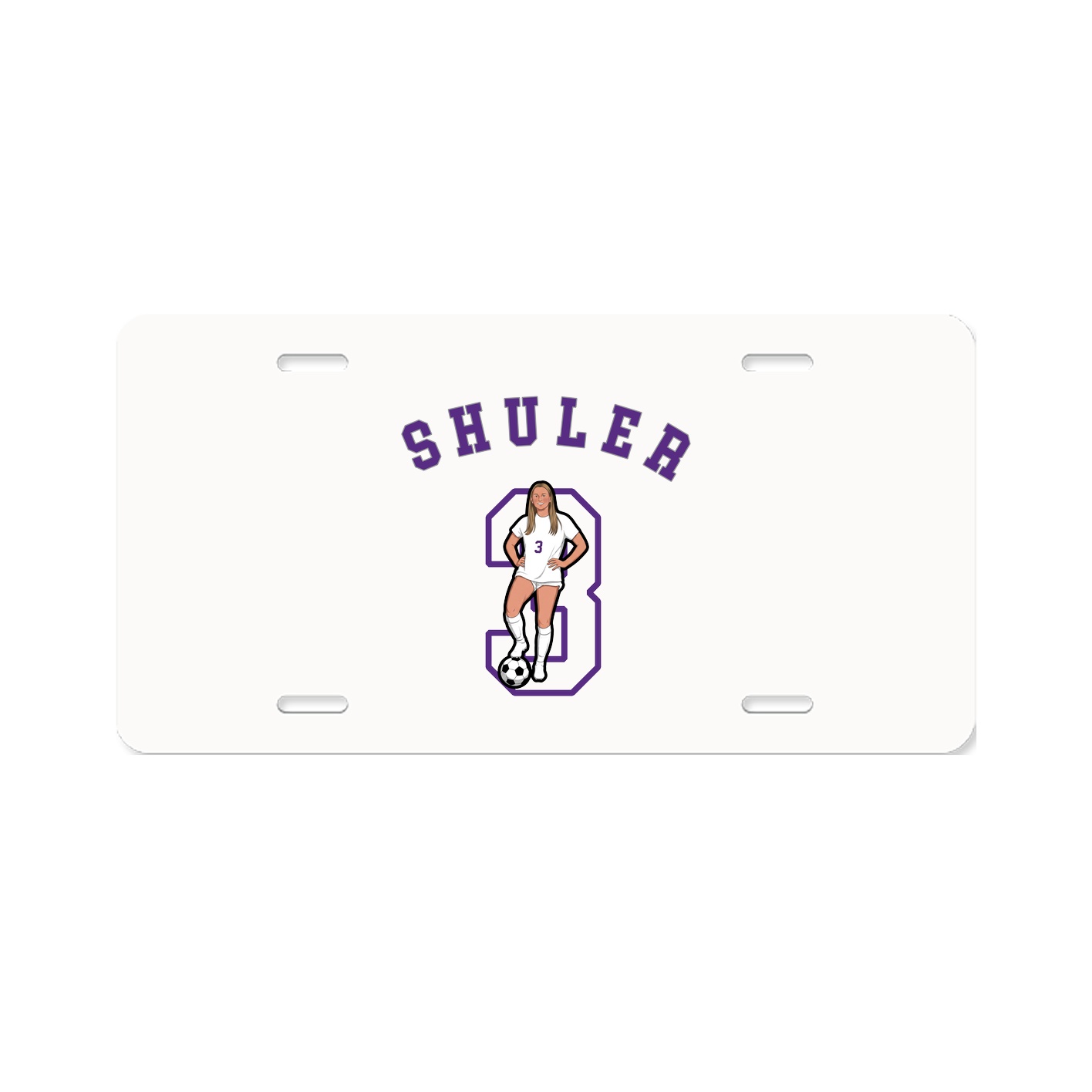 License Plate — Shirsey Arch in Classic