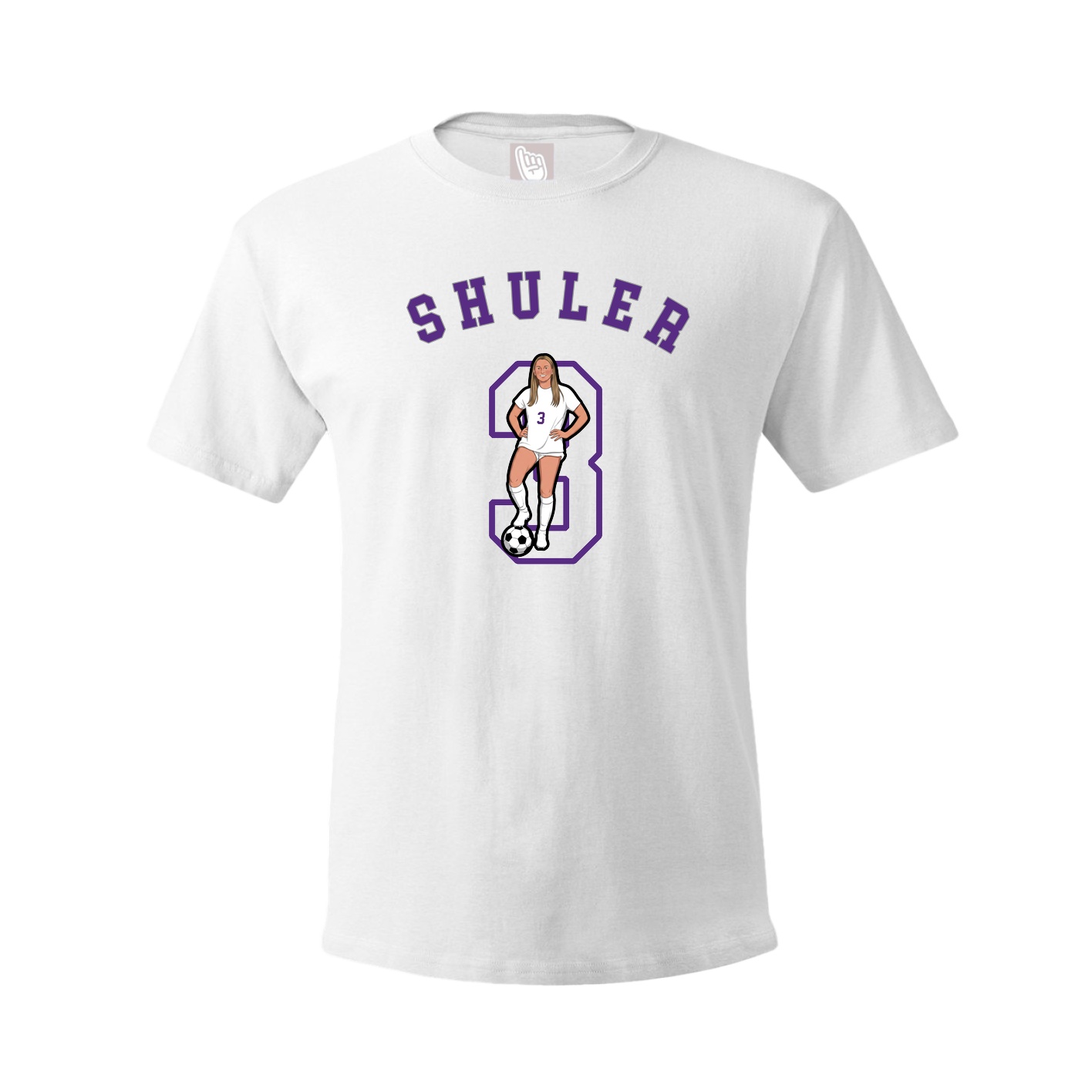 Tee — Shirsey Arch in White