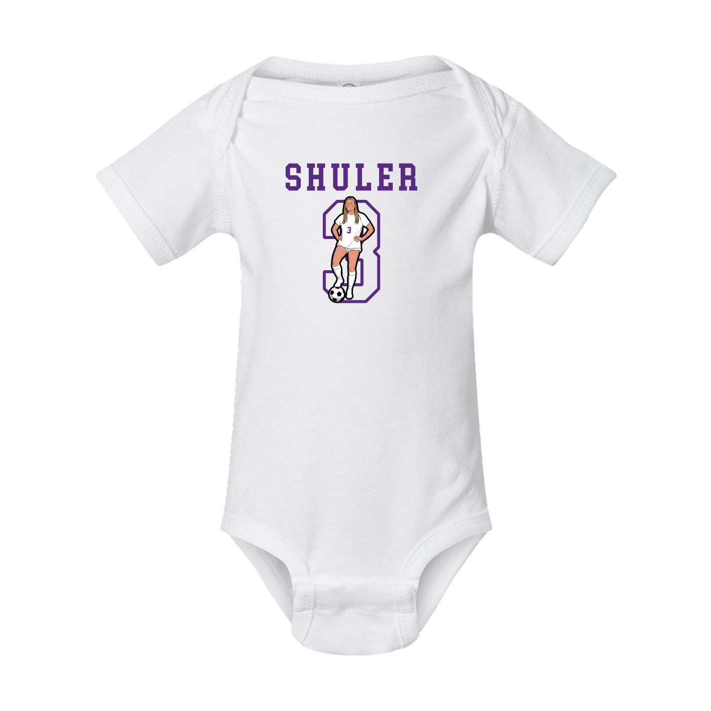 Baby Onesie — Shirsey in White
