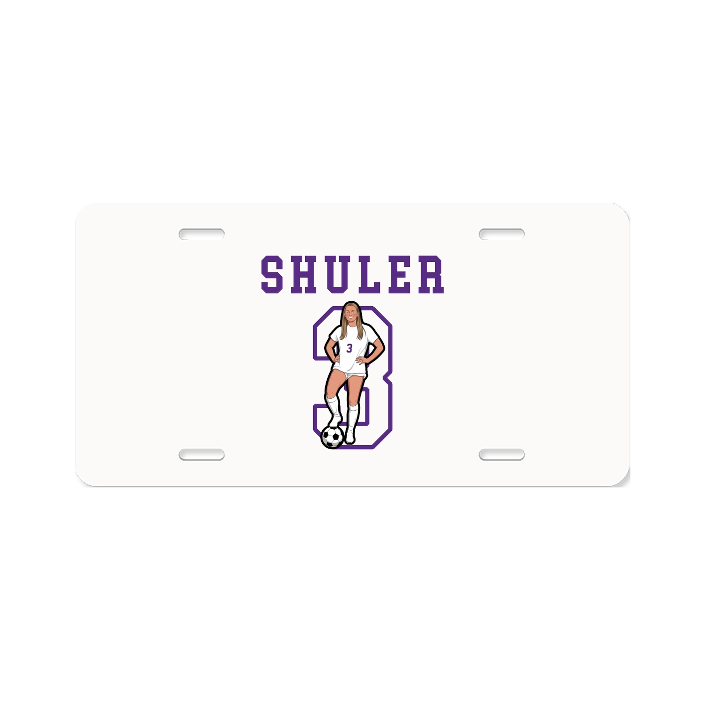 License Plate — Shirsey in Classic