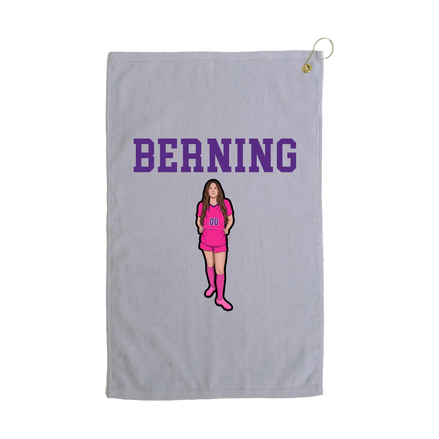 Golf Towel — Shirsey in Grey