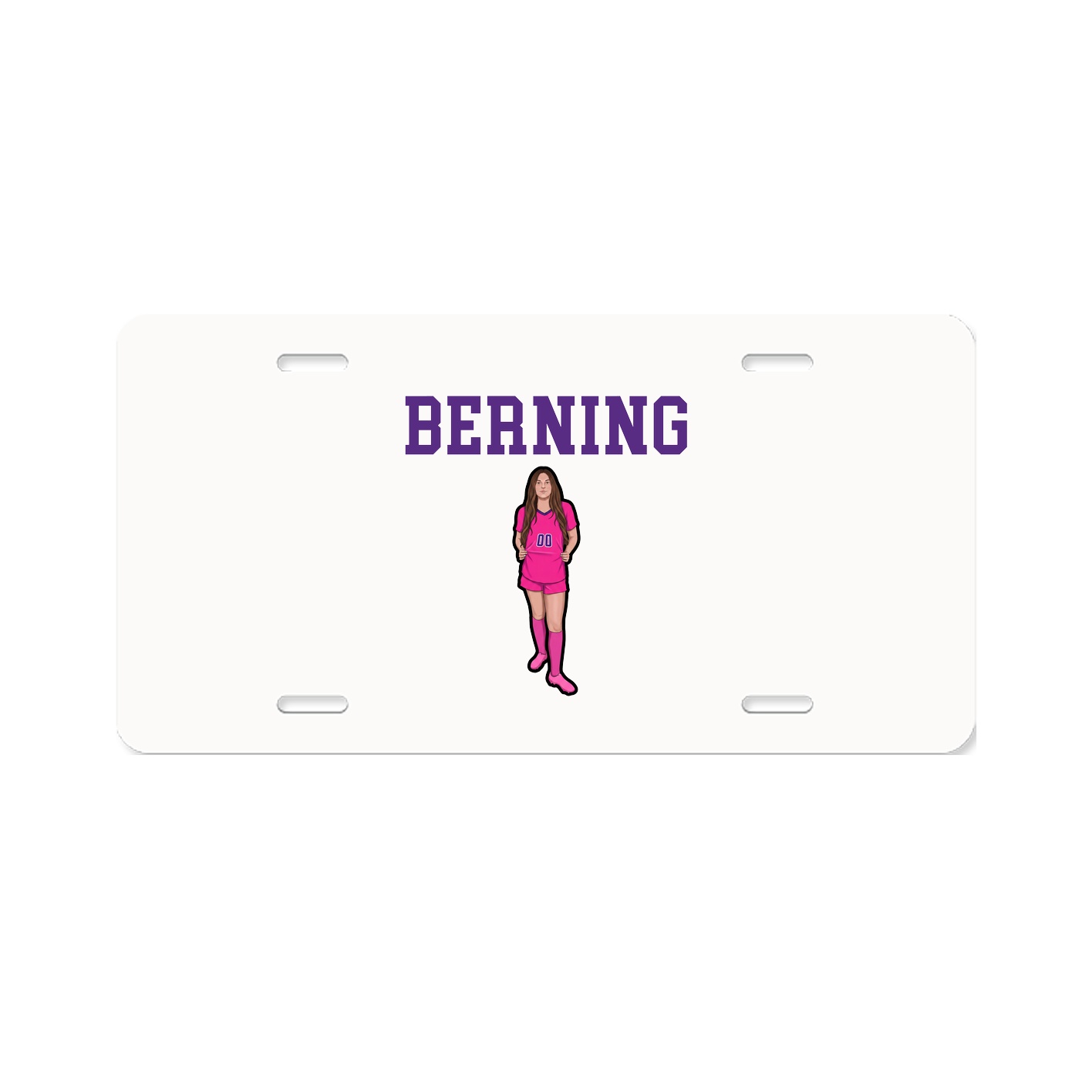 License Plate — Shirsey in Classic