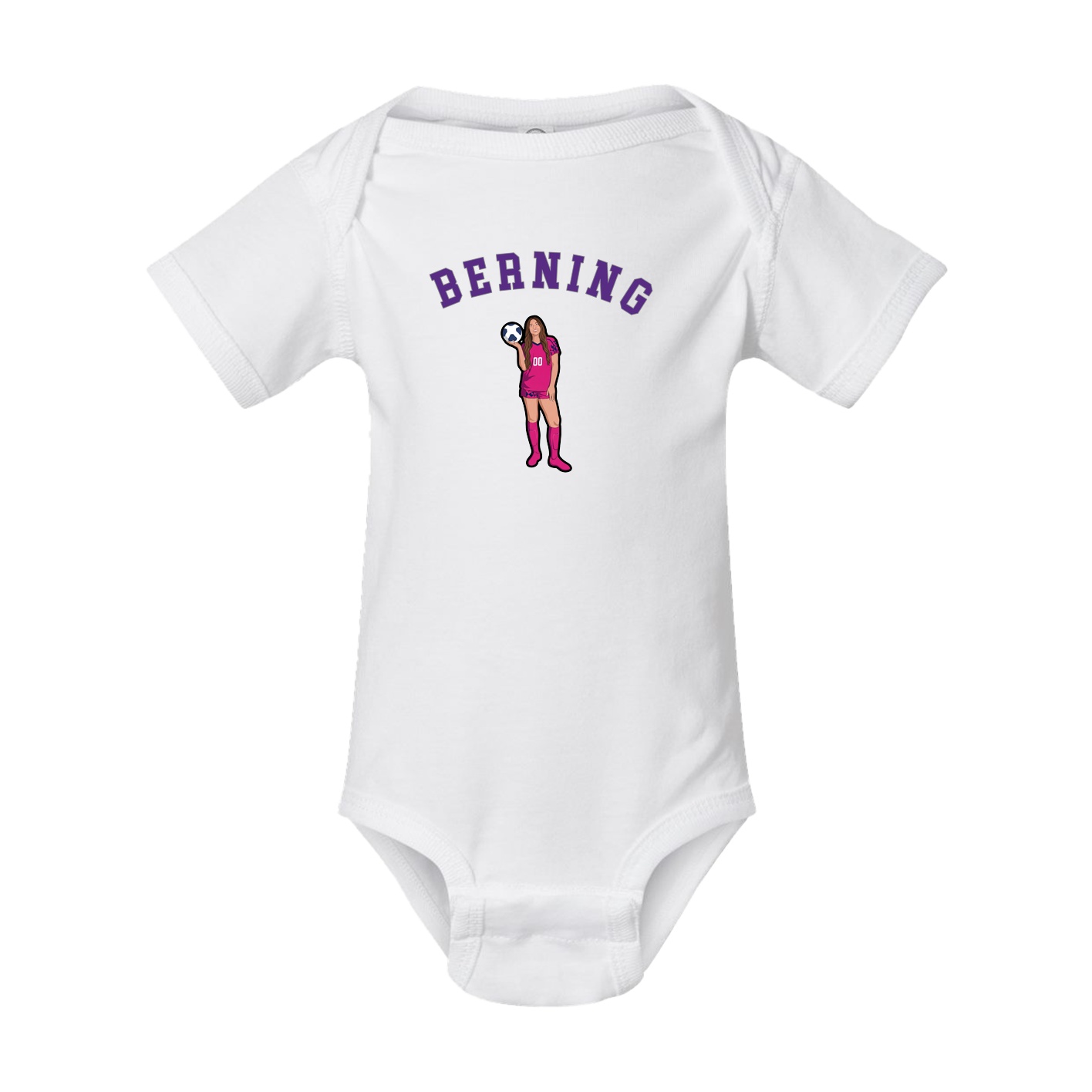 Baby Onesie — Shirsey Arch in White