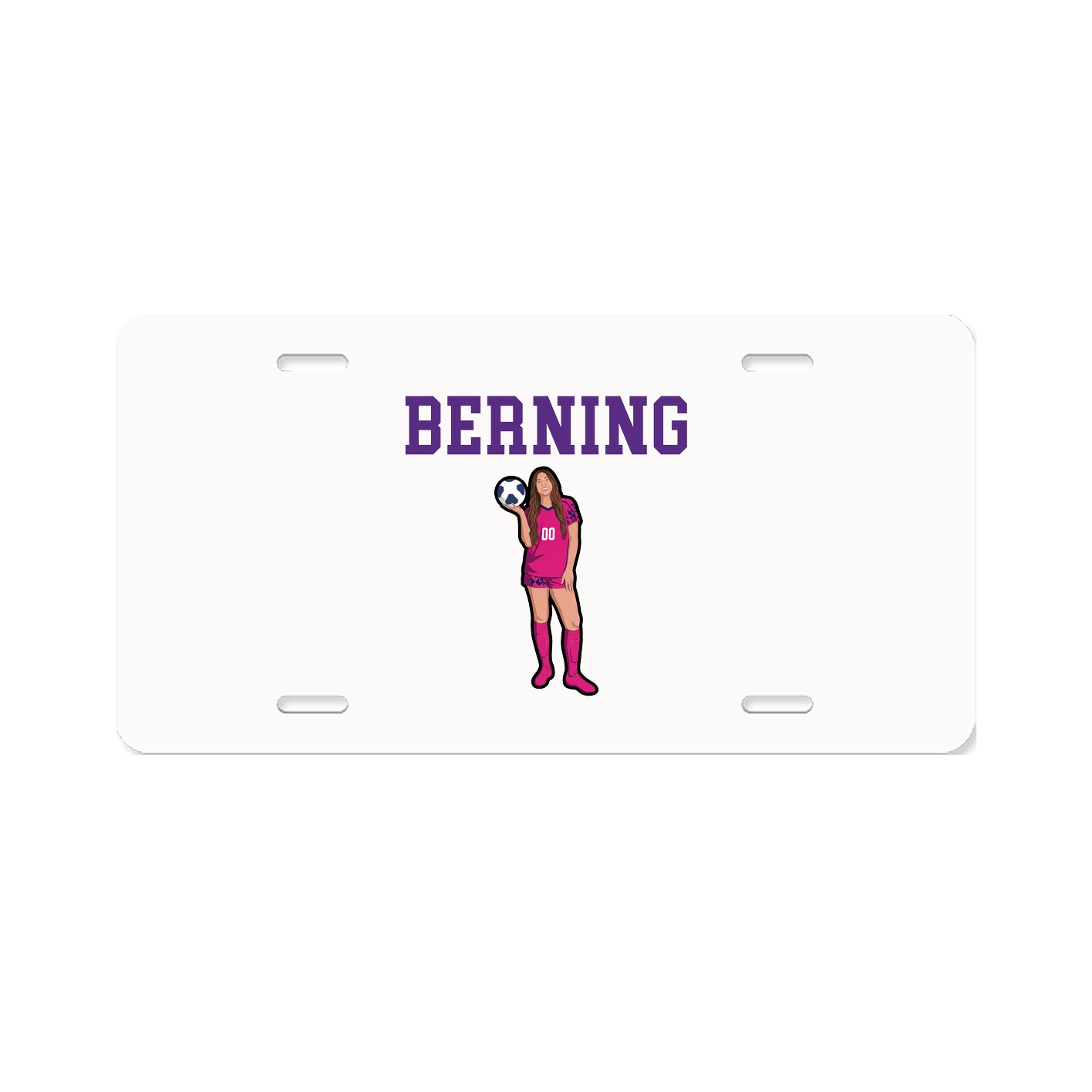License Plate — Shirsey in Classic