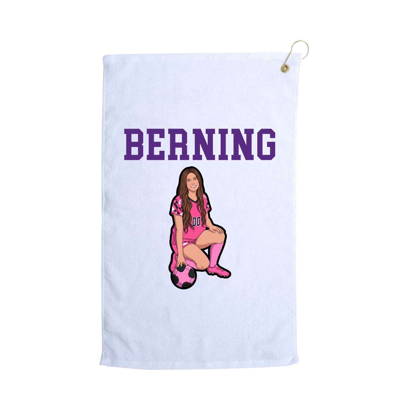 Golf Towel — Shirsey in White