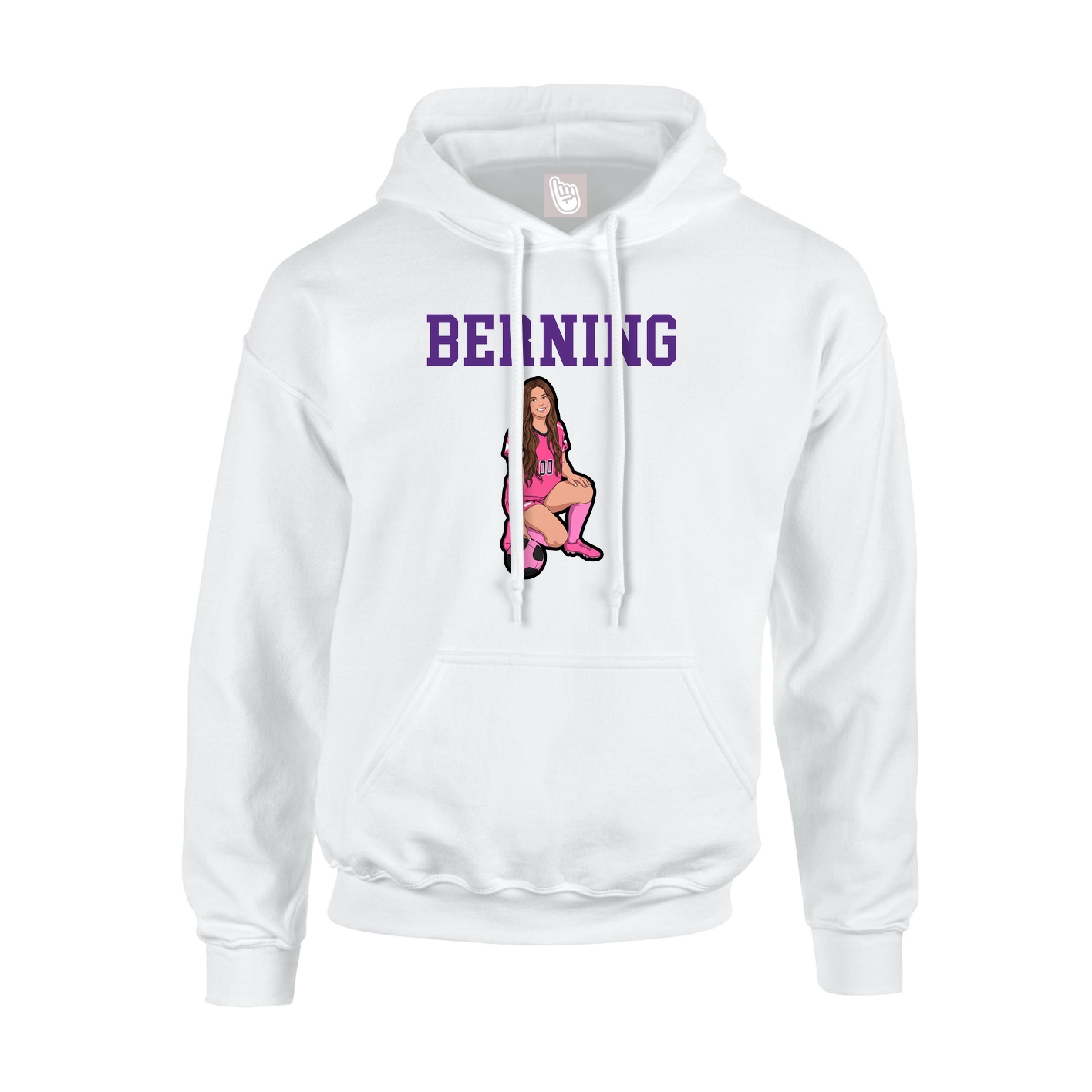 Youth Hoodie — Shirsey in White