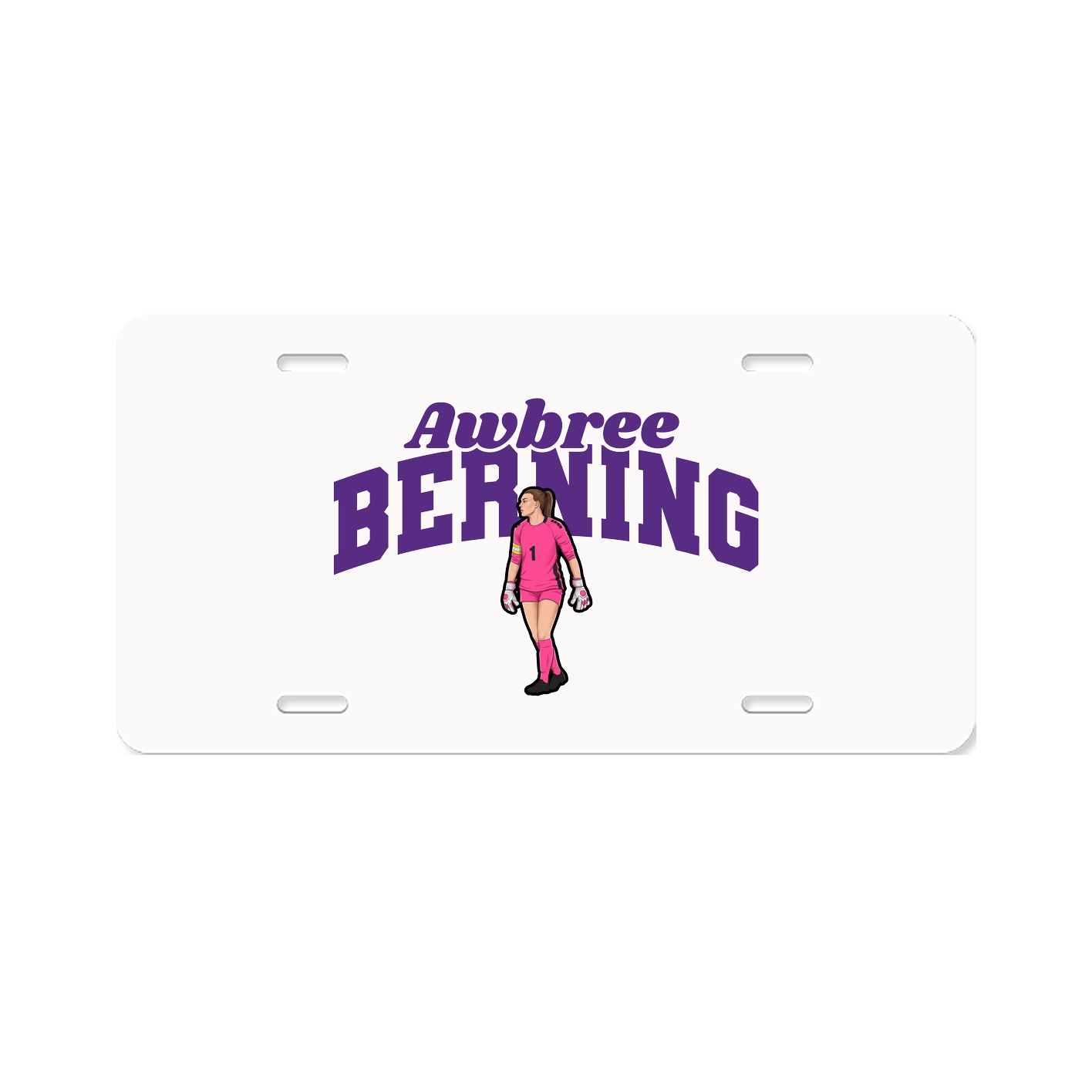 License Plate — Signature Arch in Classic