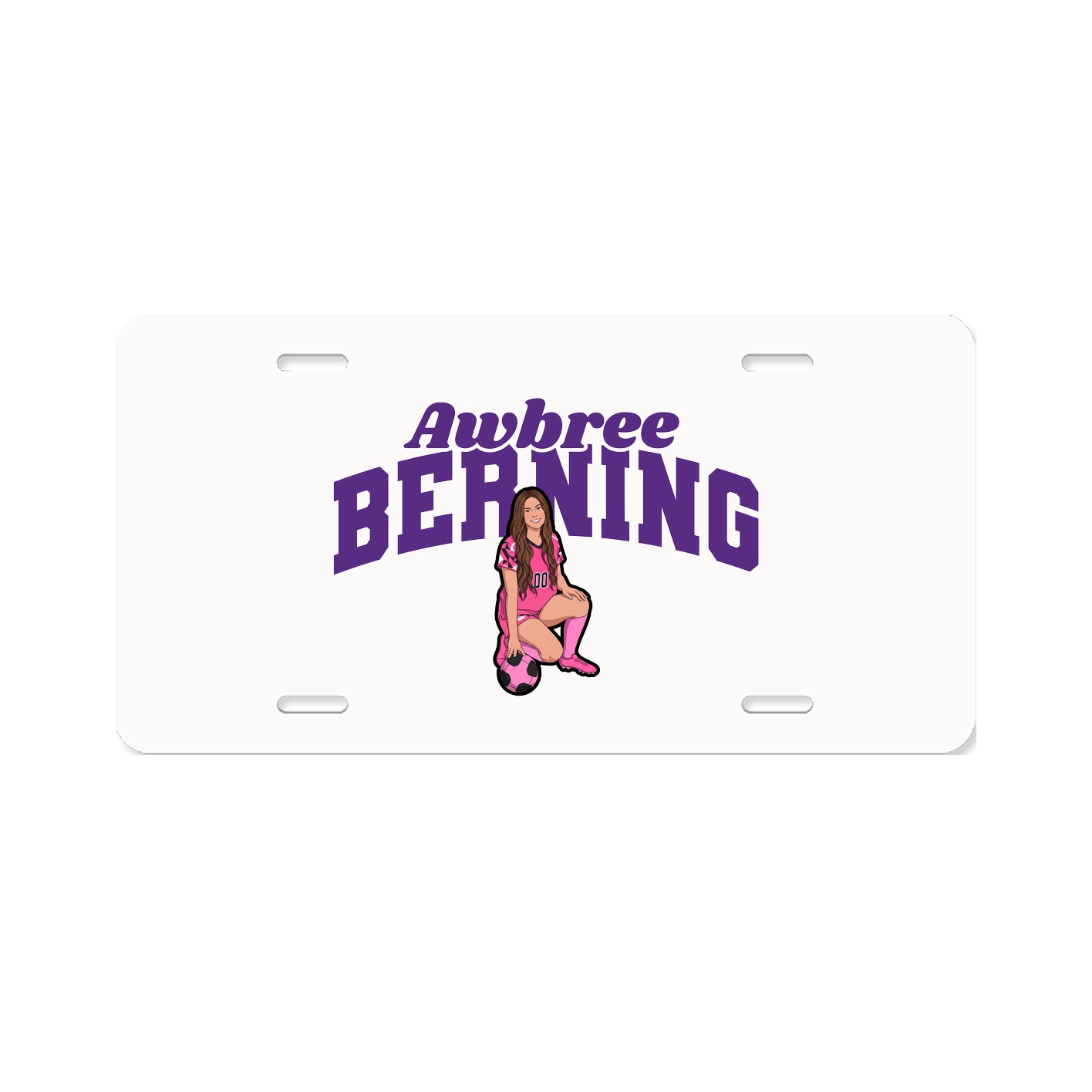License Plate — Signature Arch in Classic