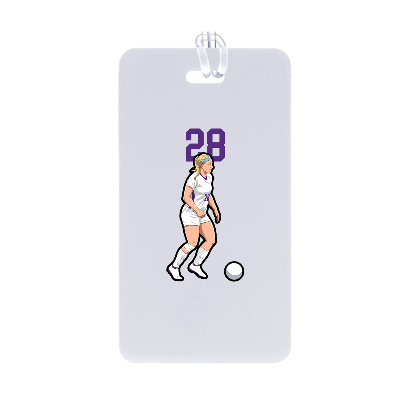 Bag Tag — Number Top in Classic