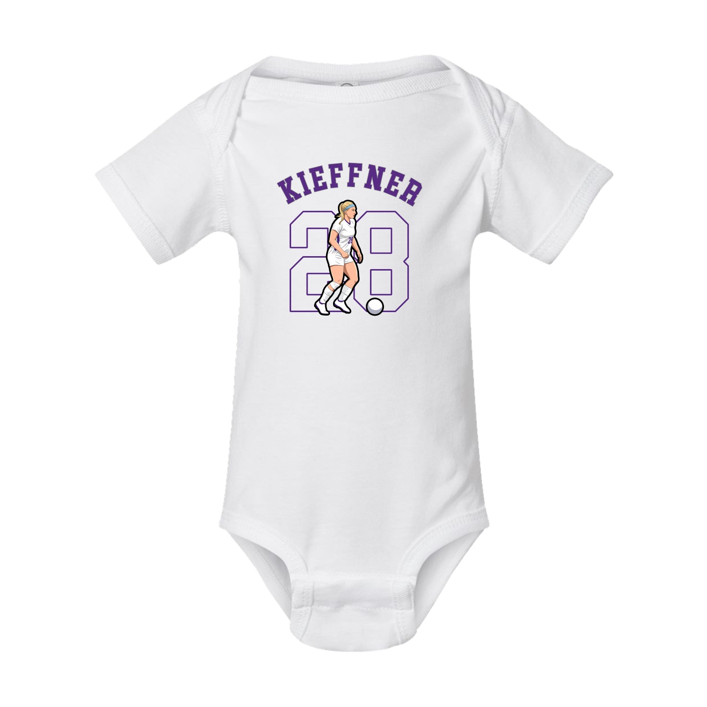 Baby Onesie — Shirsey Arch in White
