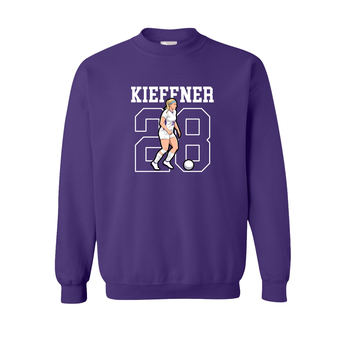 Fleece Crew — Shirsey in Purple