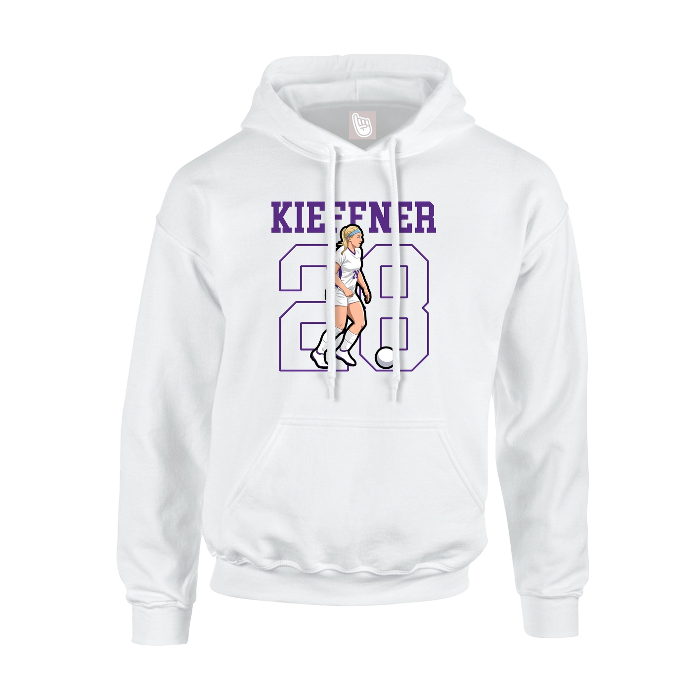 Youth Hoodie — Shirsey in White
