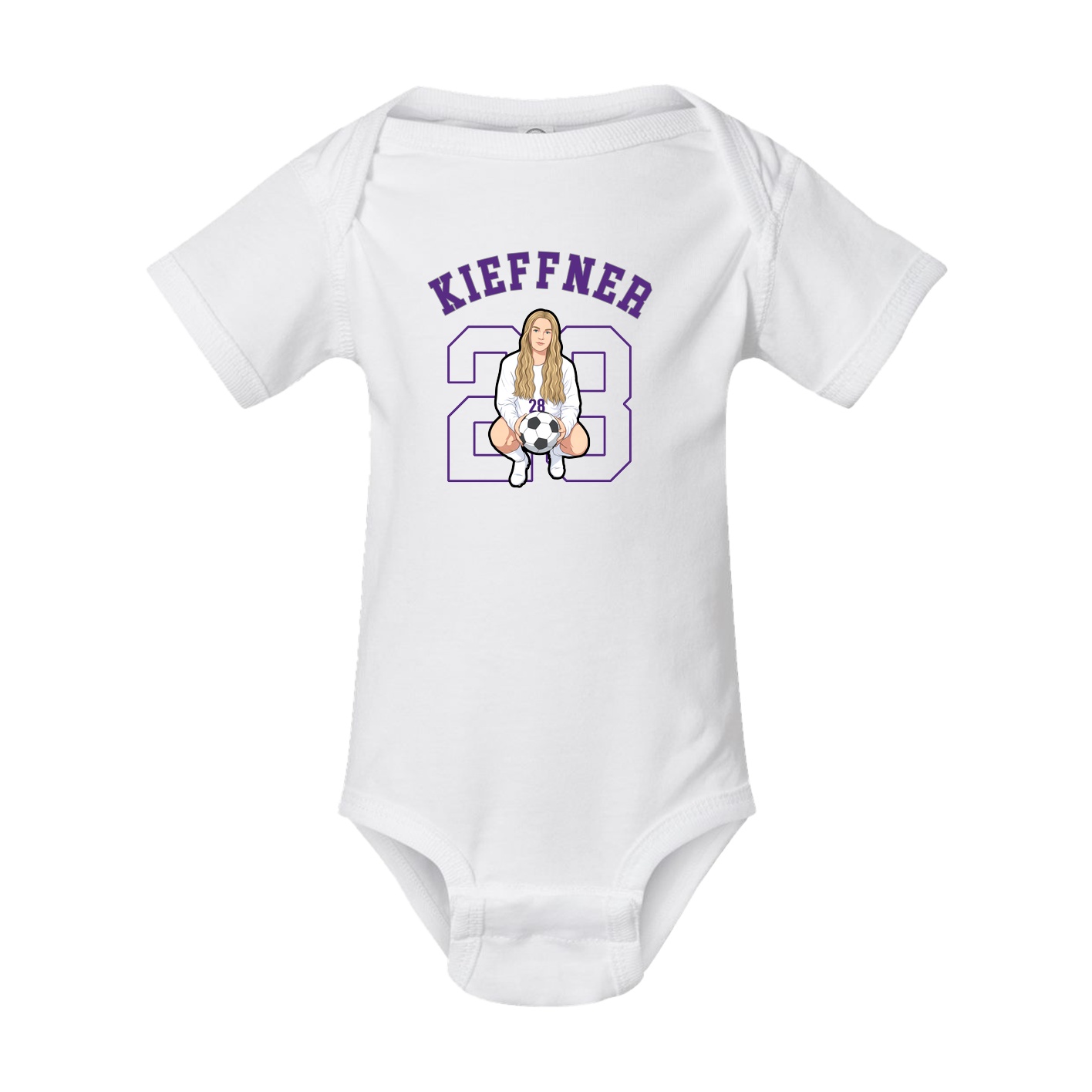 Baby Onesie — Shirsey Arch in White