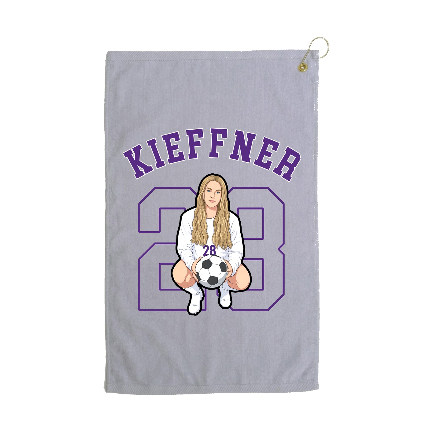 Golf Towel — Shirsey Arch in Grey