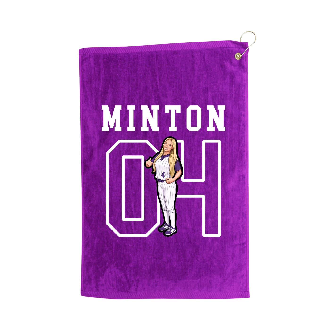 Golf Towel — Shirsey in Purple