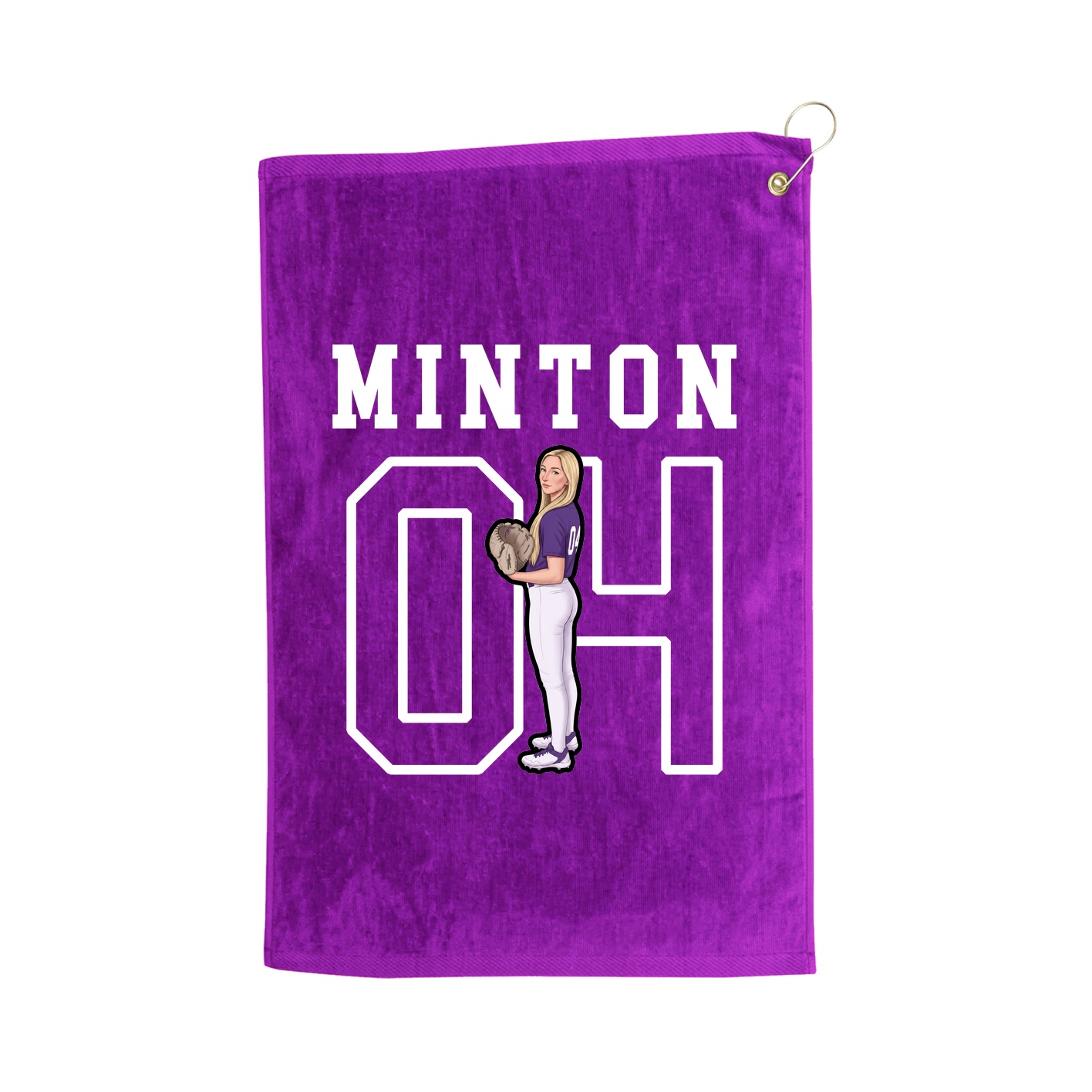 Golf Towel — Shirsey in Purple
