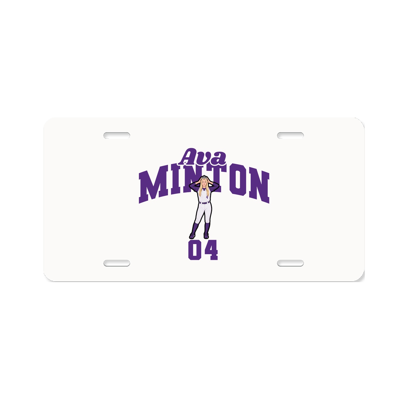 License Plate — Signature Arch in Classic