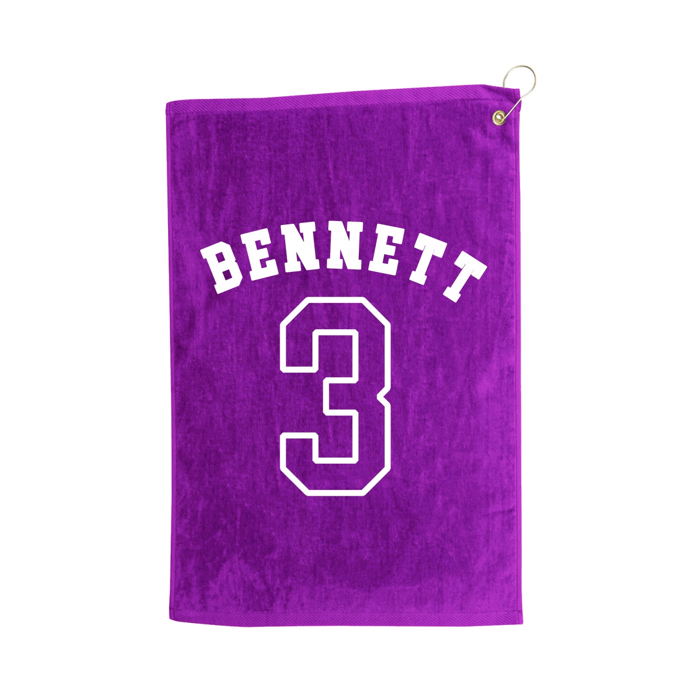 Golf Towel — Shirsey Arch in Purple