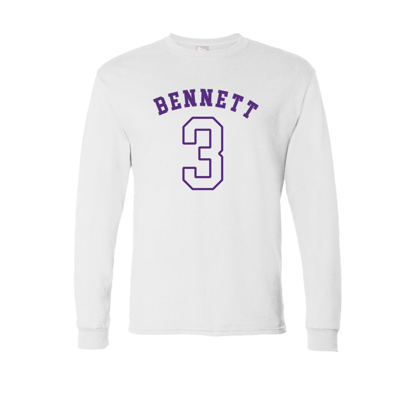 Long Sleeve Tee — Shirsey Arch in White