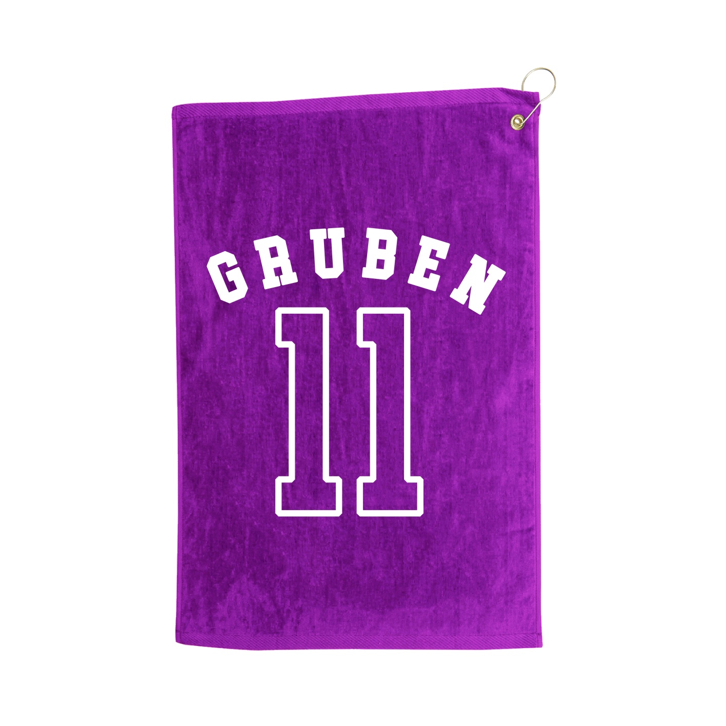 Golf Towel — Shirsey Arch in Purple