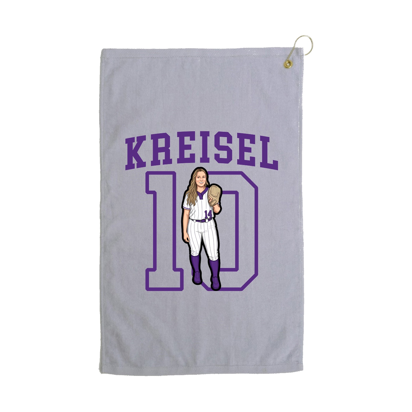 Golf Towel — Shirsey in Grey