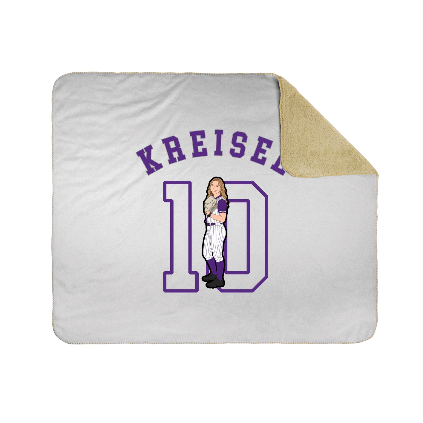 Throw Blanket — Shirsey Arch in White