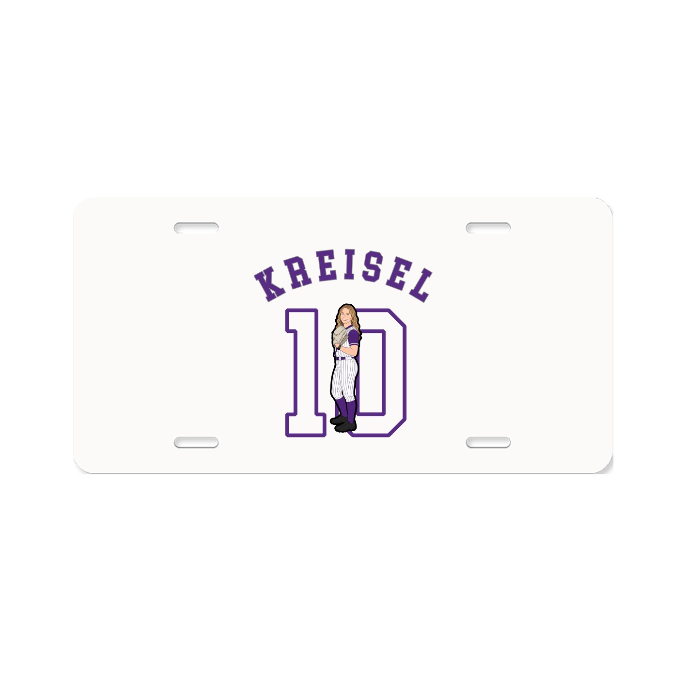 License Plate — Shirsey Arch in Classic