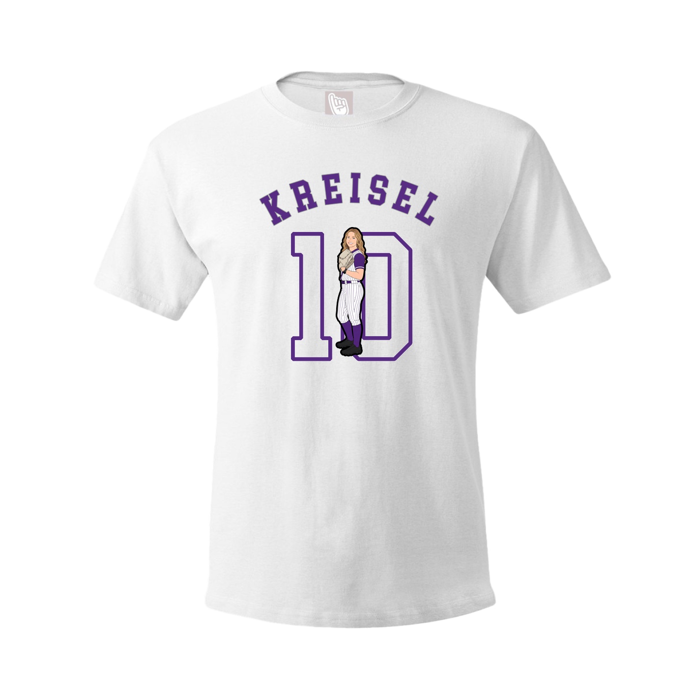 Tee — Shirsey Arch in White