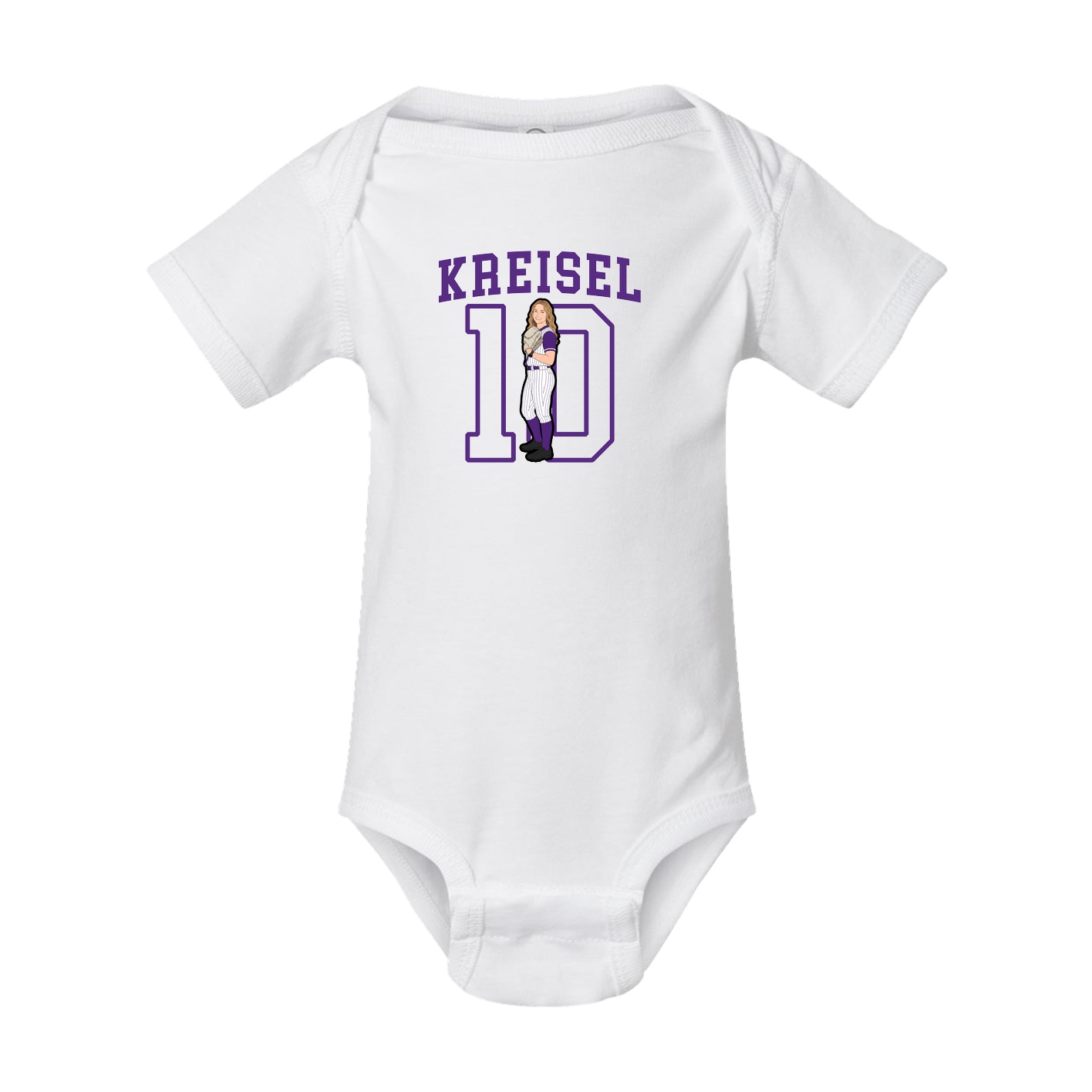 Baby Onesie — Shirsey in White