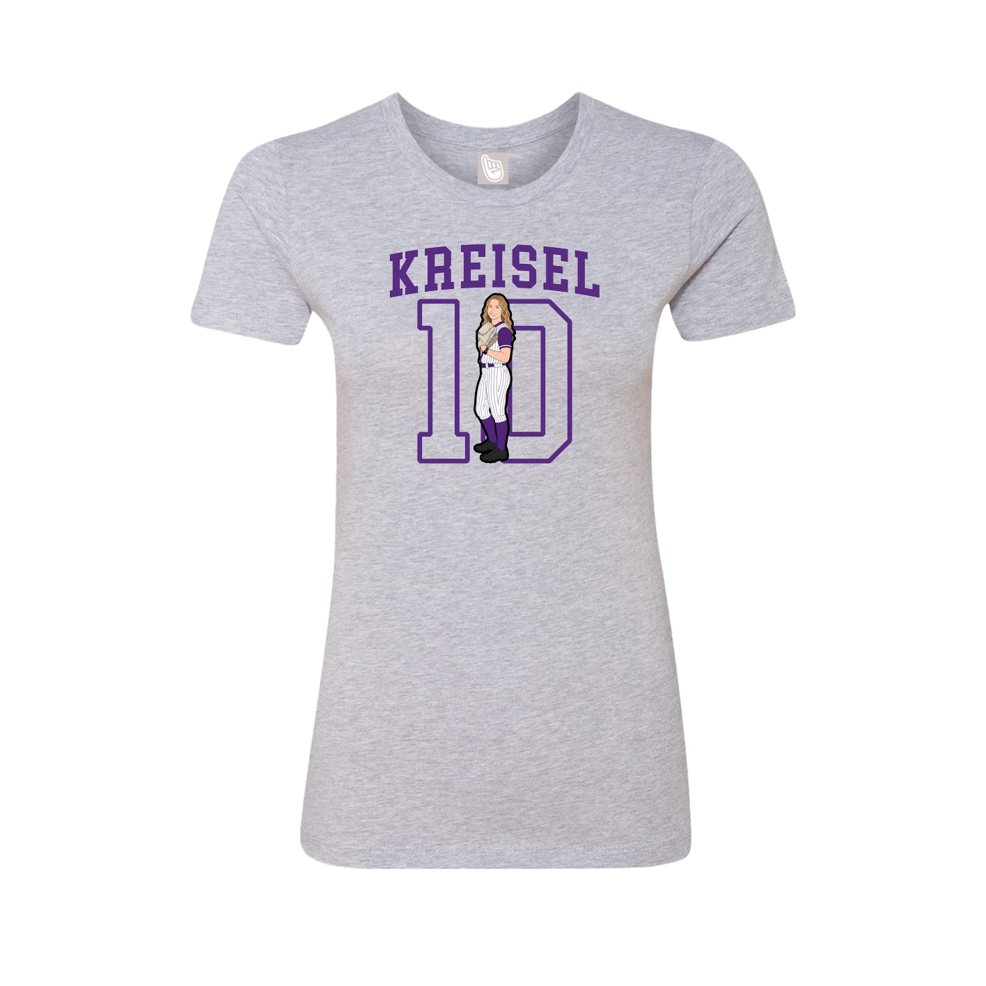 Womens Tee — Shirsey in Grey
