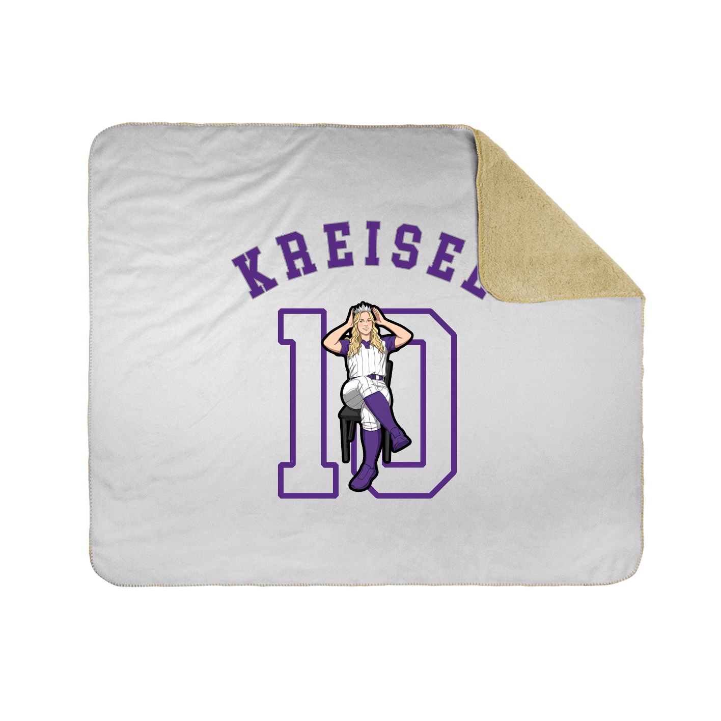 Throw Blanket — Shirsey Arch in White