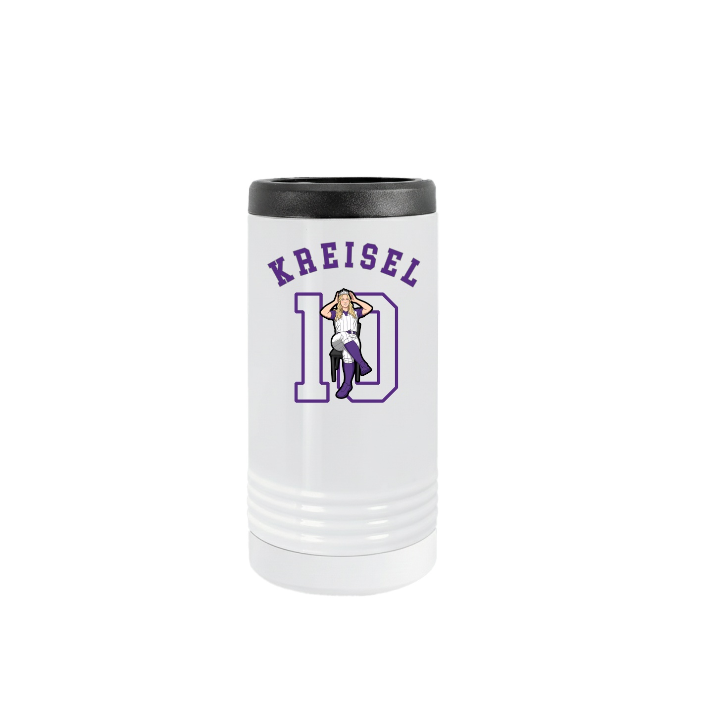Slim Beverage Holder — Shirsey Arch in White