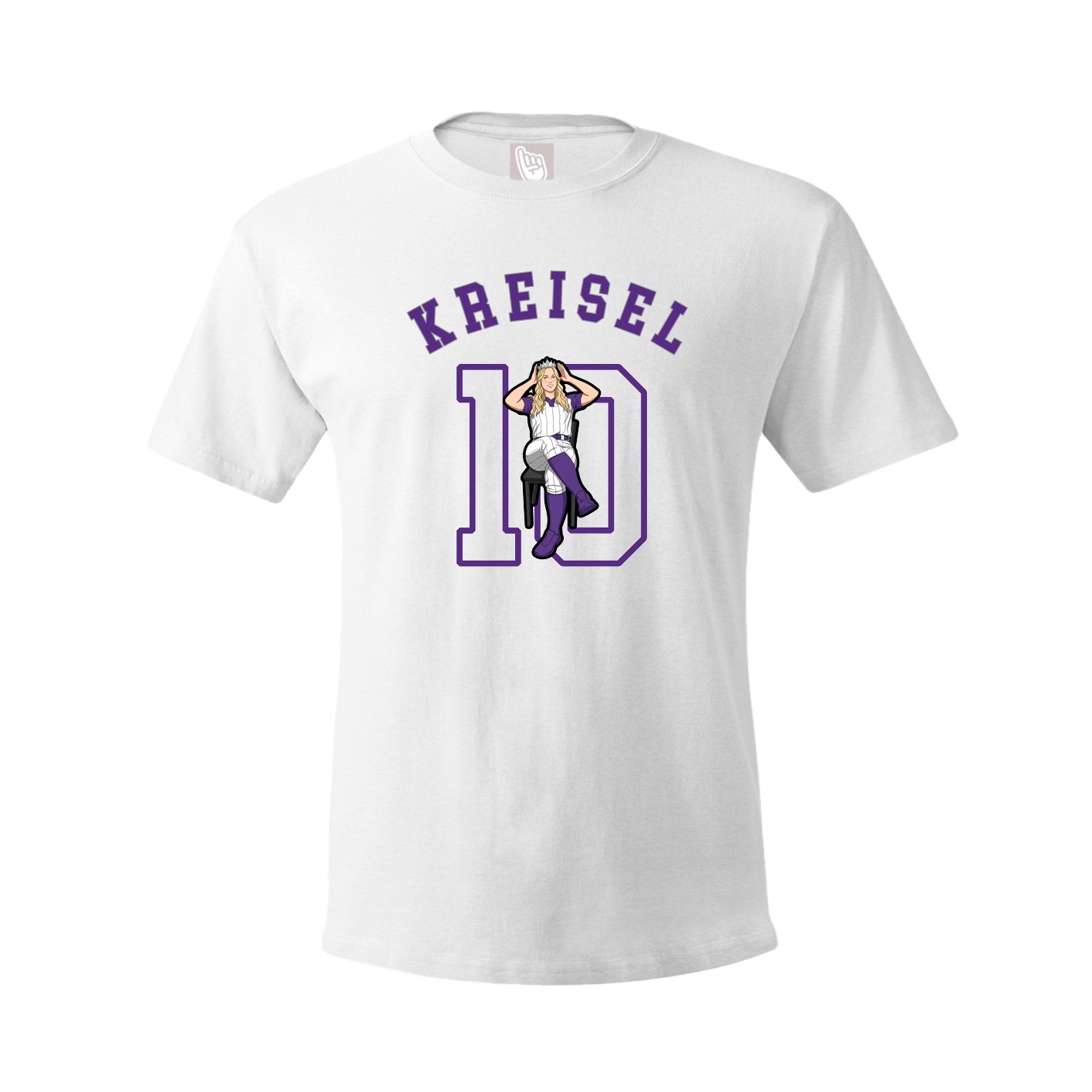 Tee — Shirsey Arch in White