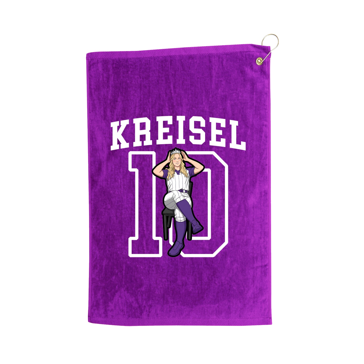 Golf Towel — Shirsey in Purple