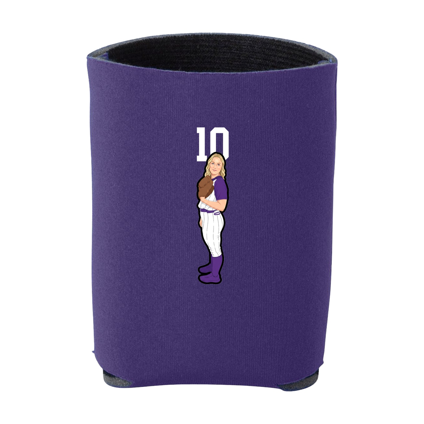 Can Holder — Number Top in Purple