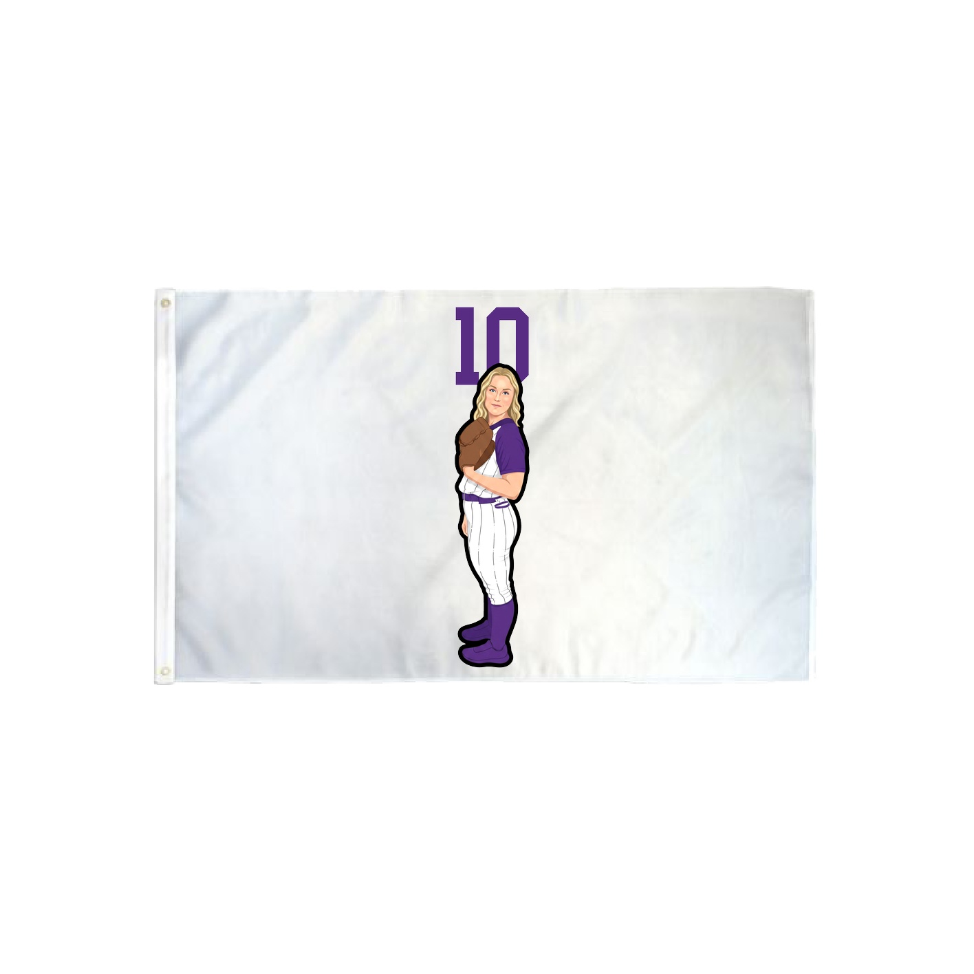3x5 Flag — Number Top in Classic