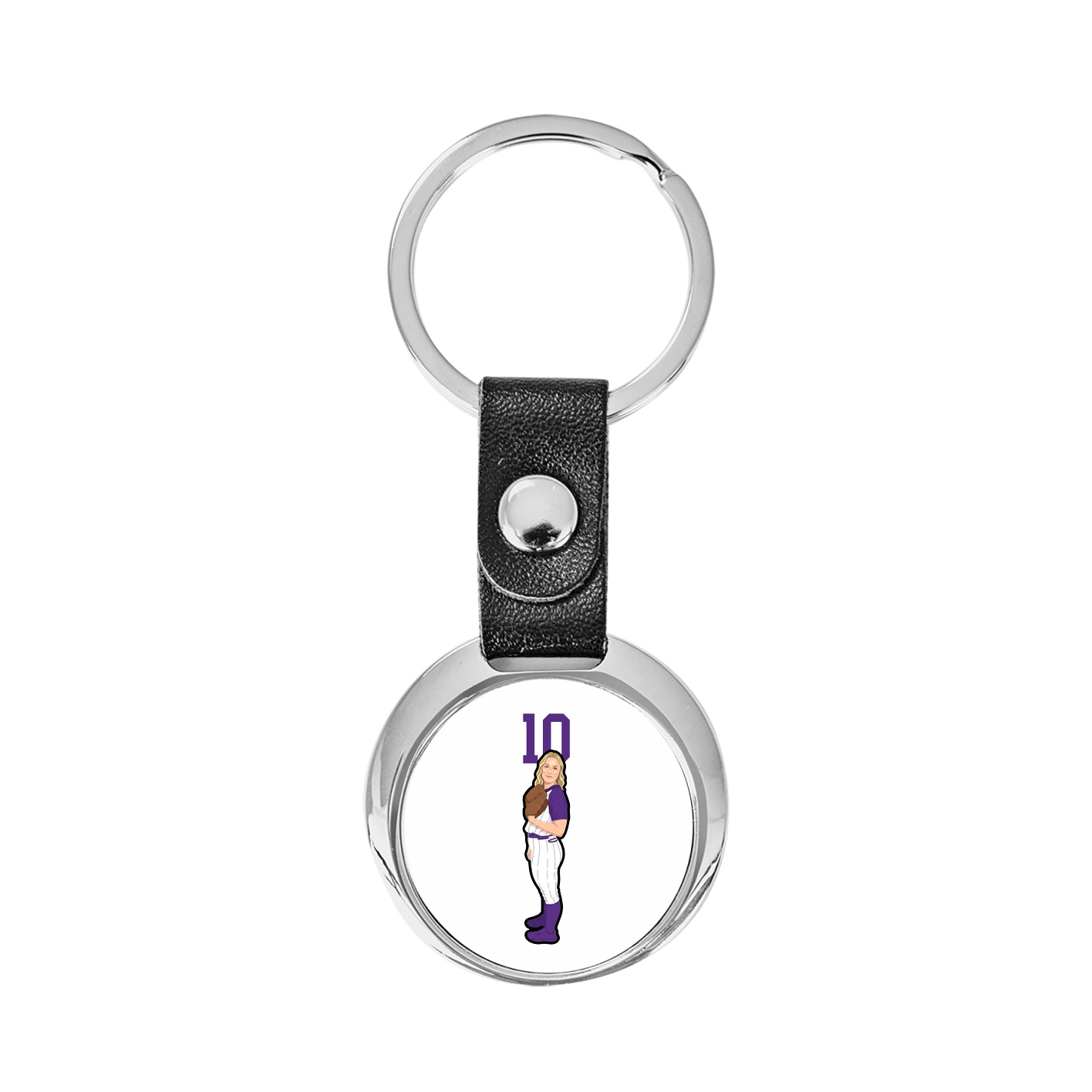 Key Chain — Number Top in Classic