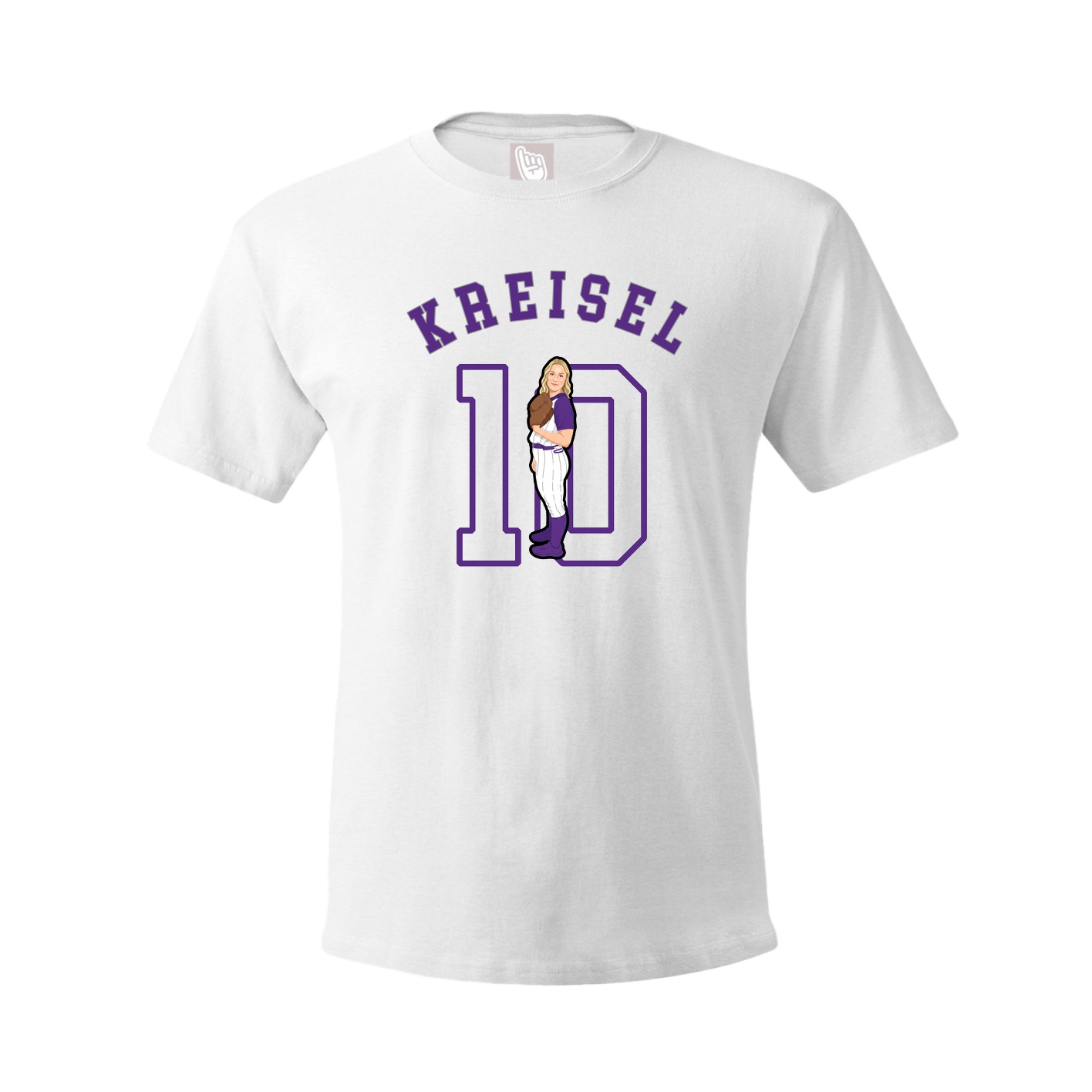 Youth Tee — Shirsey Arch in White