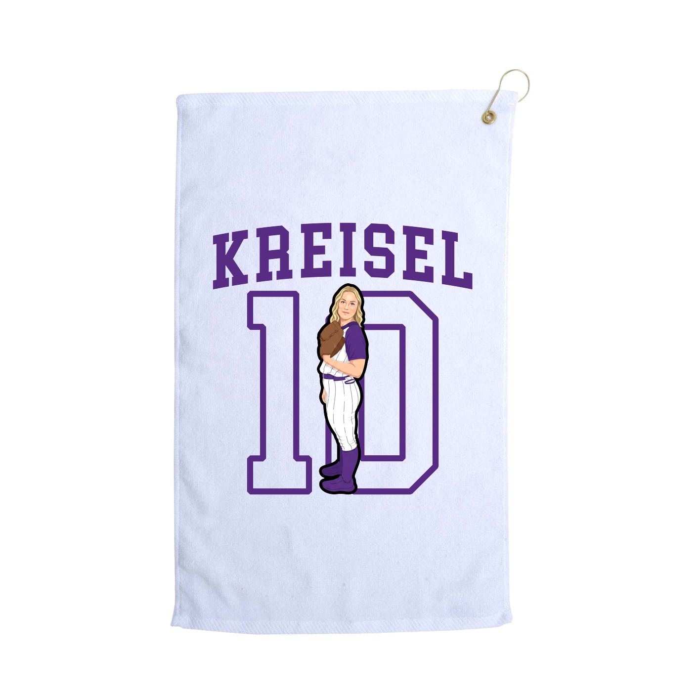 Golf Towel — Shirsey in White