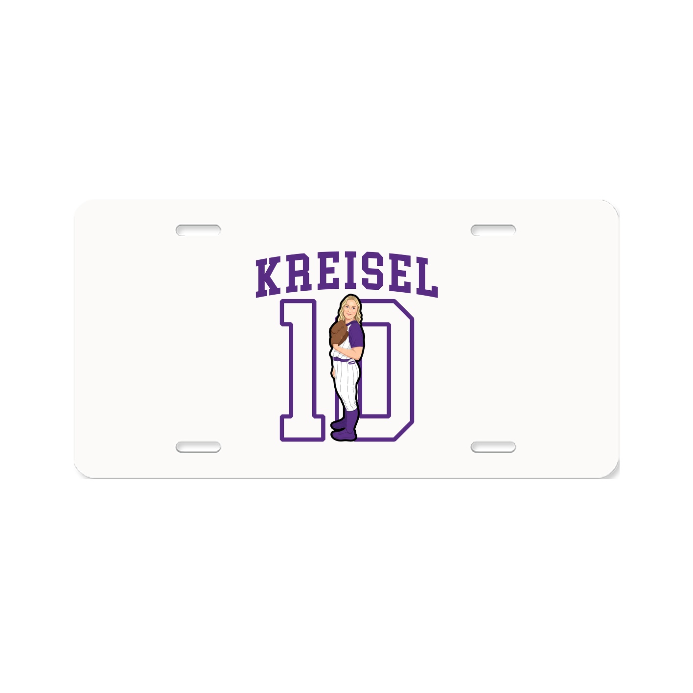 Aluminum License Plate