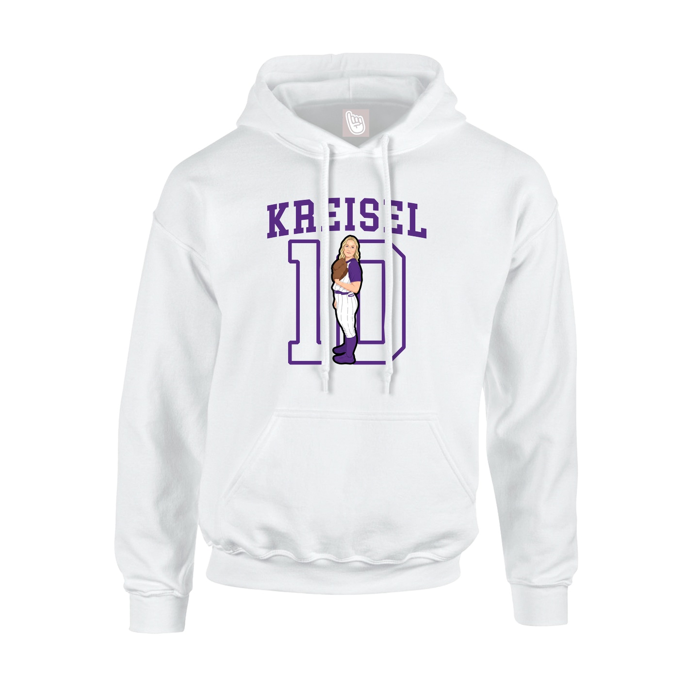 Hoodie — Shirsey in White