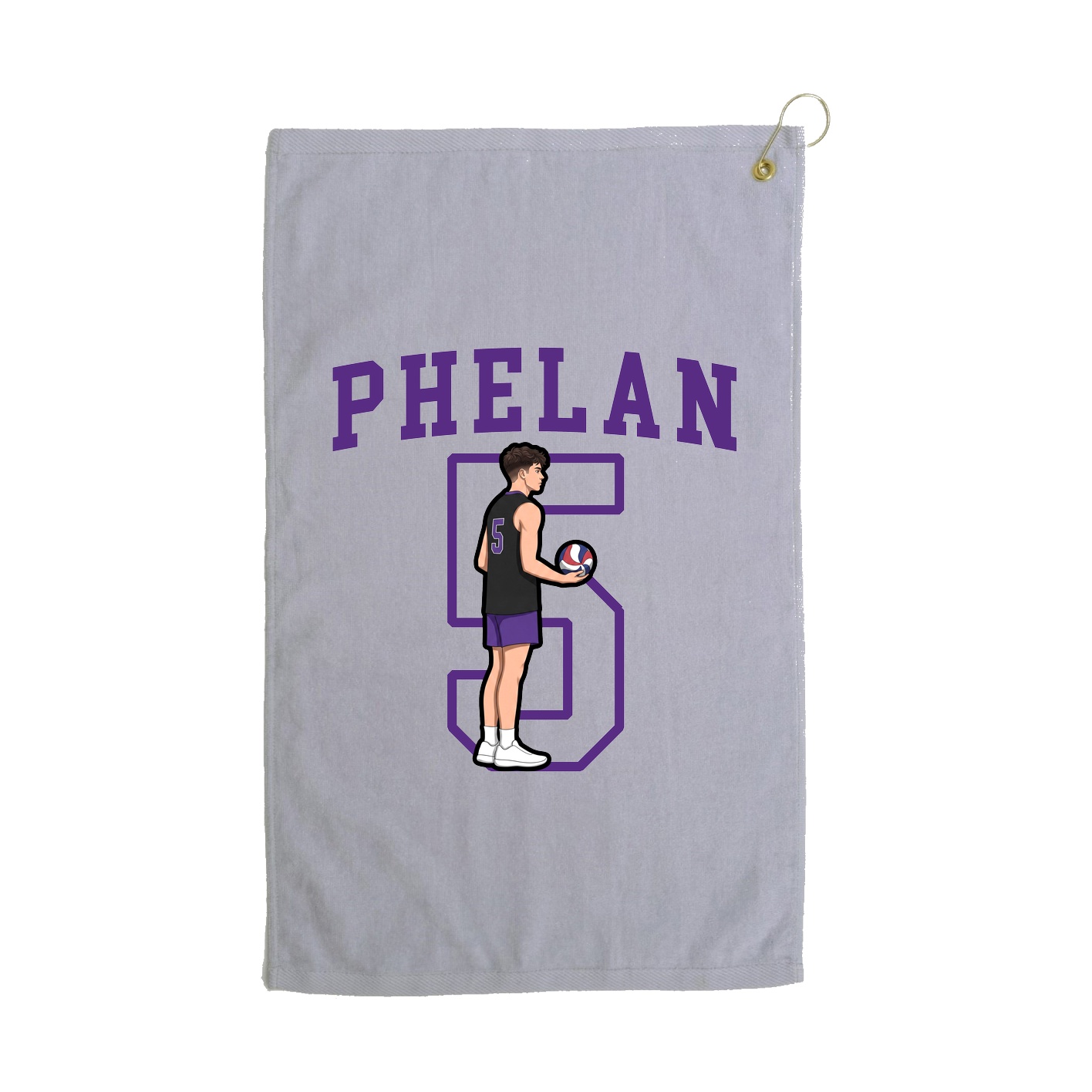 Golf Towel — Shirsey in Grey