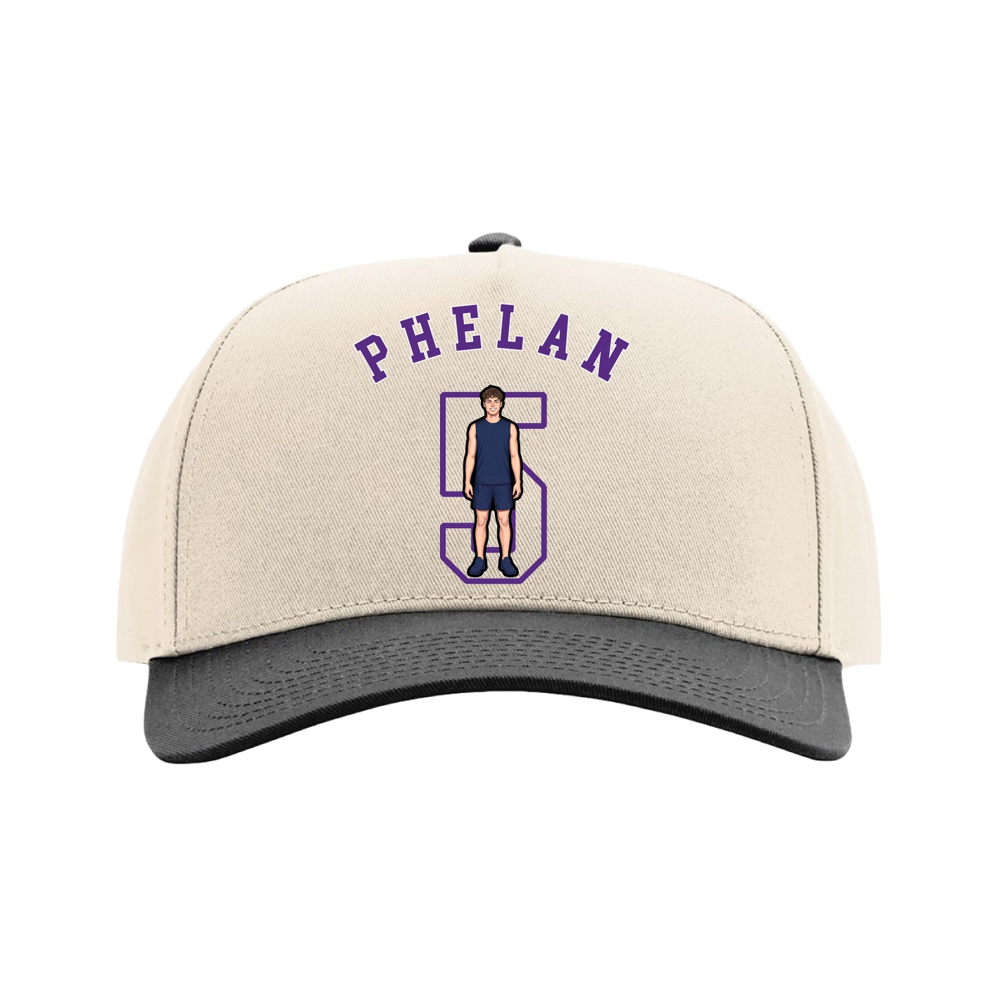 Full Fabric Five-Panel Champ Cap