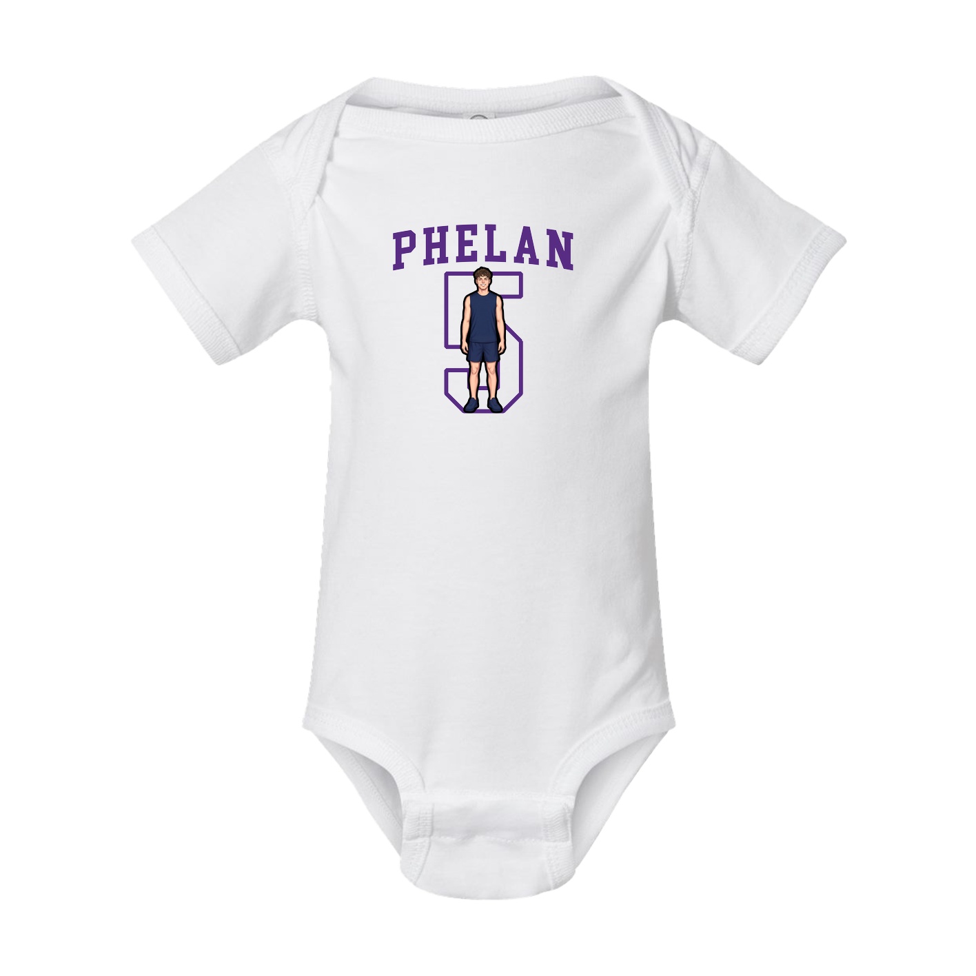 Baby Onesie — Shirsey in White