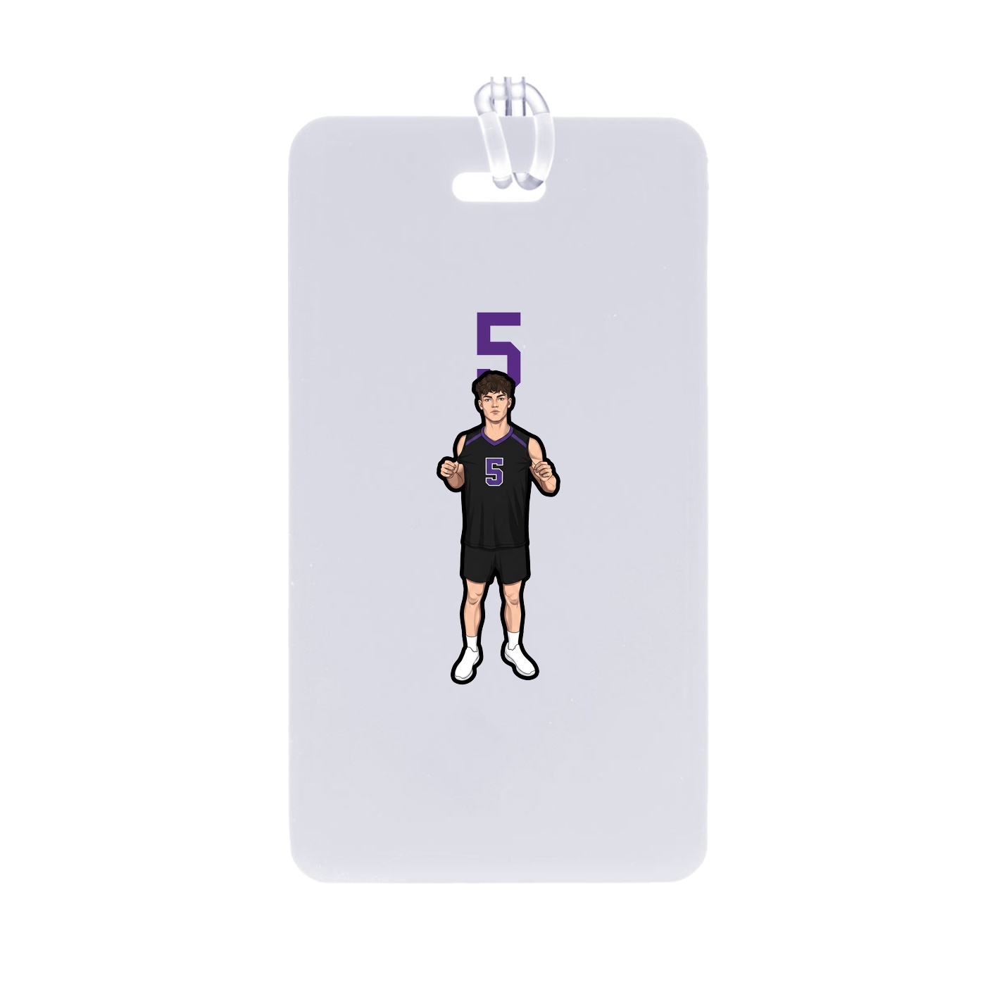 Bag Tag — Number Top in Classic