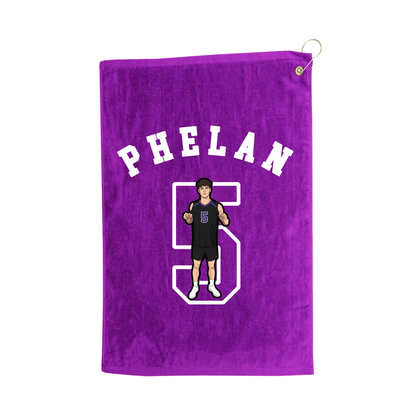 Golf Towel — Shirsey Arch in Purple