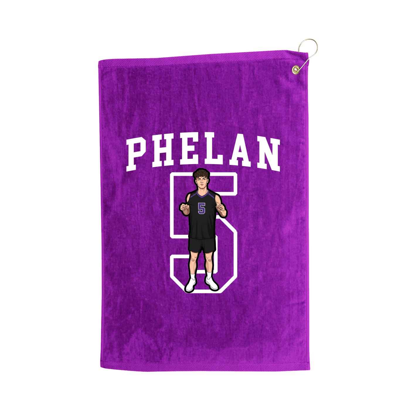 Golf Towel — Shirsey in Purple