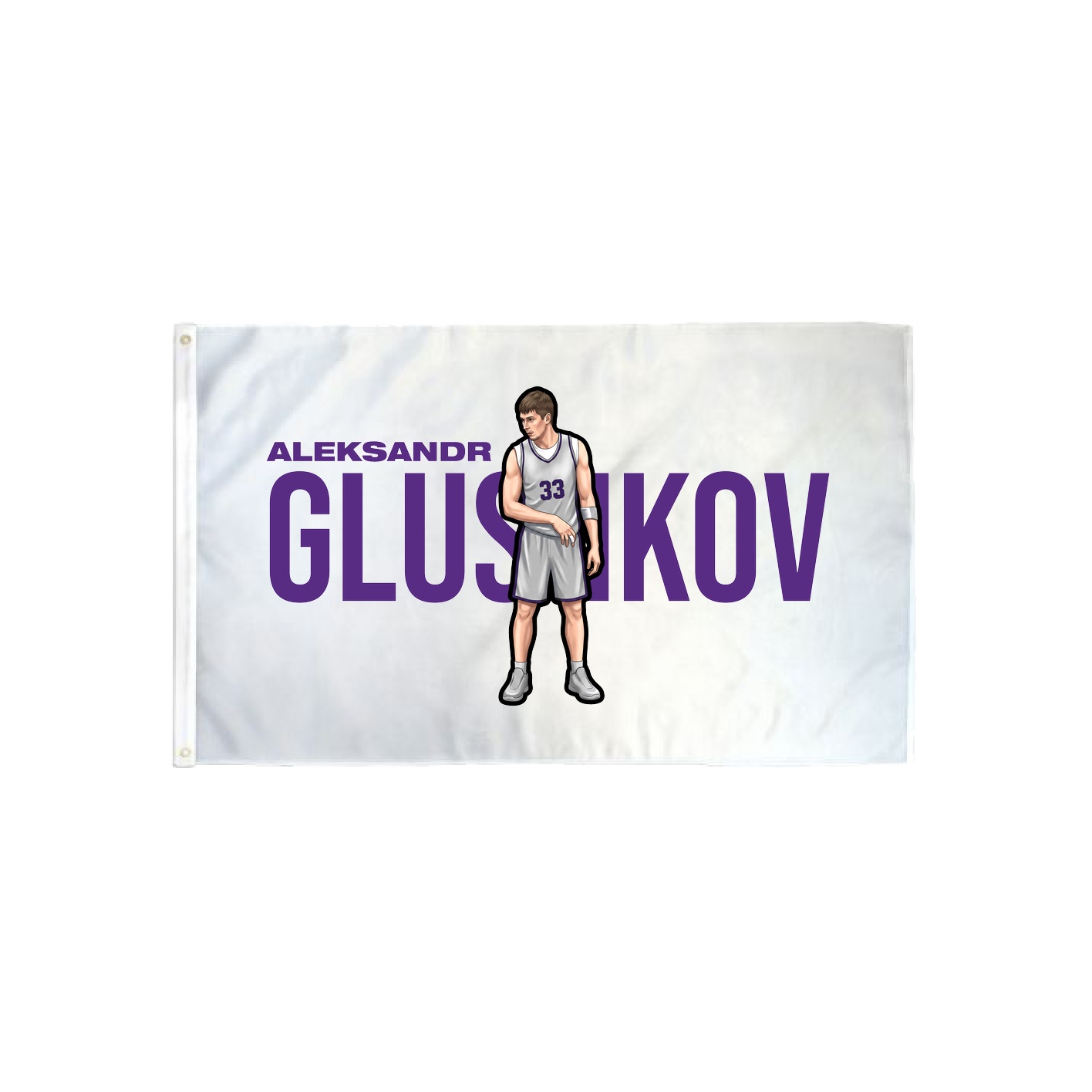 3x5 Flag — Player Name in Classic