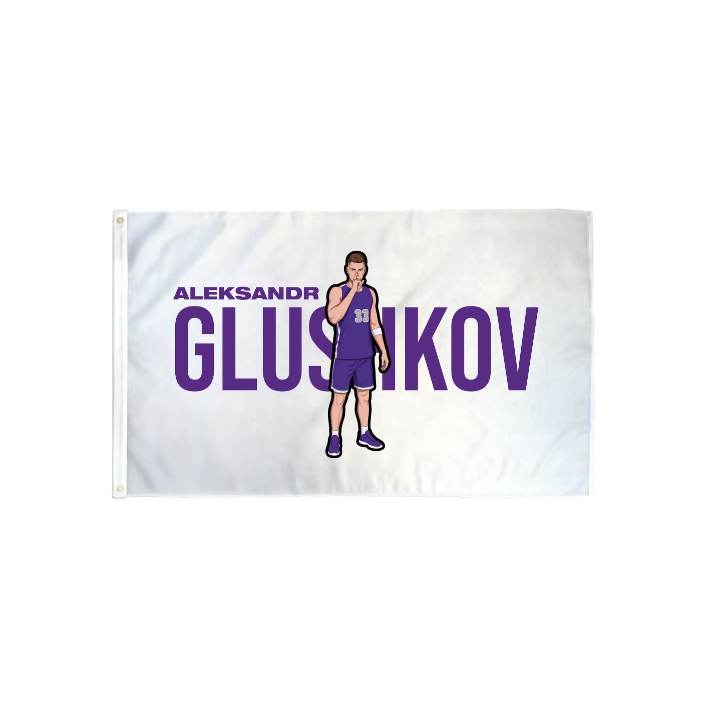 3x5 Flag — Player Name in Classic