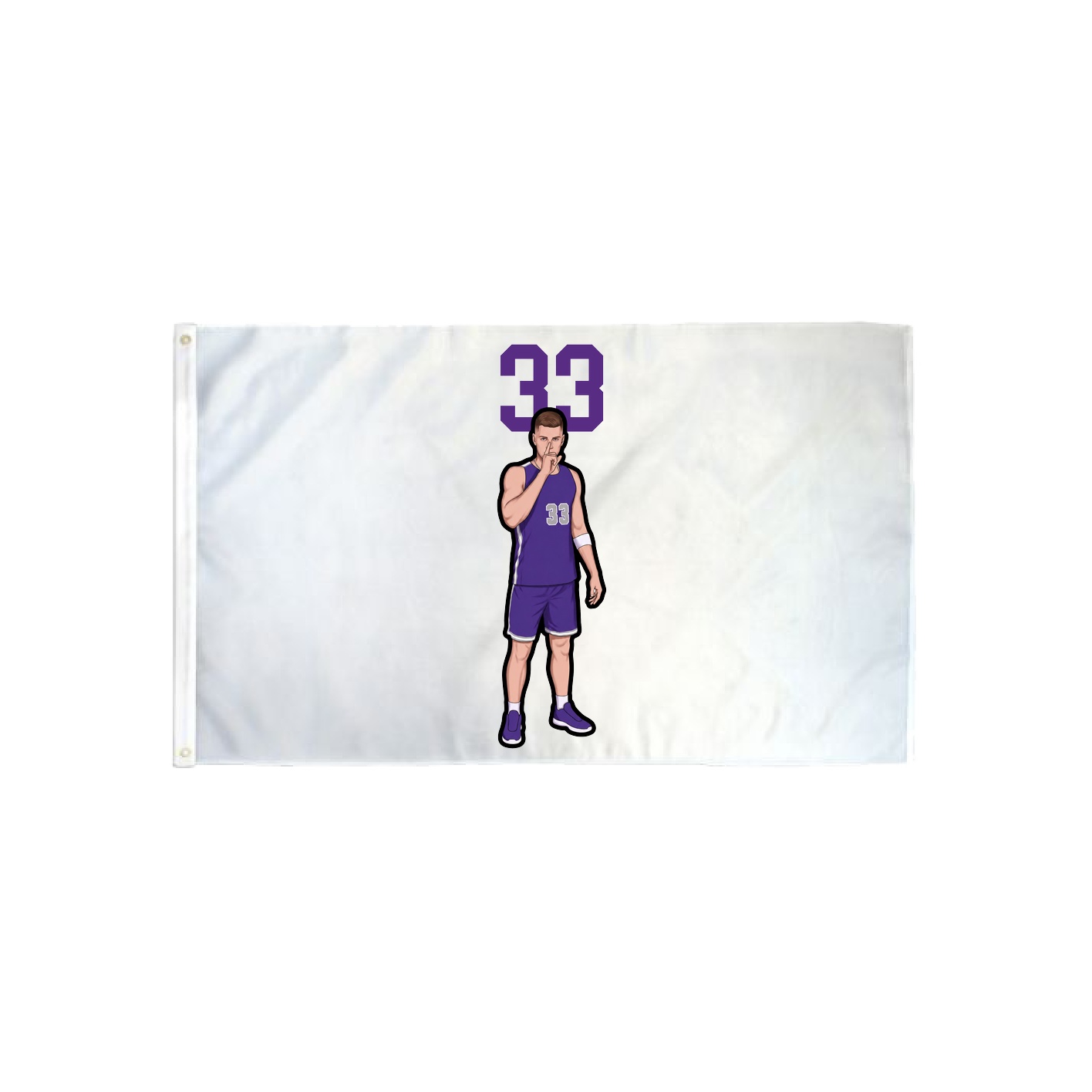 3x5 Flag — Number Top in Classic